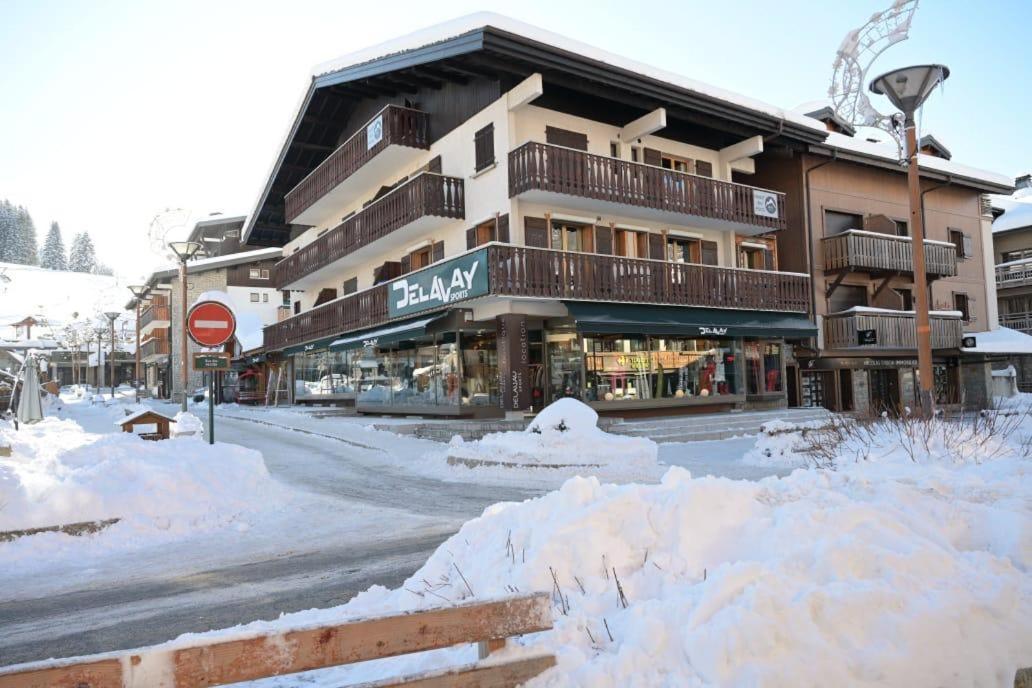 Residences Delavay Les Pistes Les Gets Exteriér fotografie